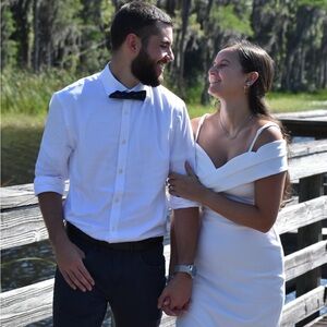 Elegant White Wedding Dress